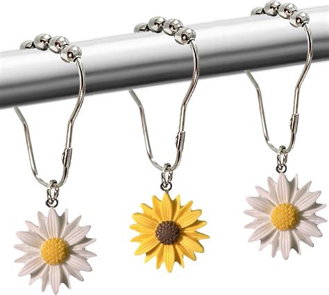 daisy shower curtain|daisy shower curtain hooks.